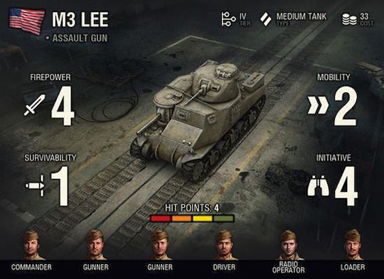 Επέκταση Παιχνιδιού World Of Tanks M3 Lee για 2 Παίκτες 14+ Ετών (EN) Gale Force Nine