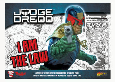 Warlord Games Board Game Judge Dredd I am the Law Starter Set Board Game for 2-8 Players 12+ Years 651510001 (EN)