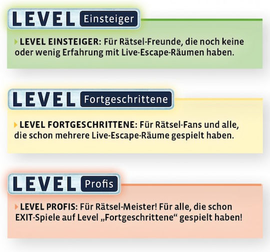 Brettspiel Exit: The Game - The Sunken Treasure für 1-6 Spieler 12+ Jahre (EN) Kosmos