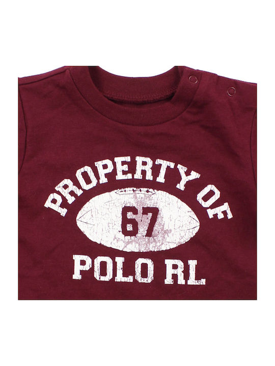 Ralph Lauren Kids T-shirt Burgundy