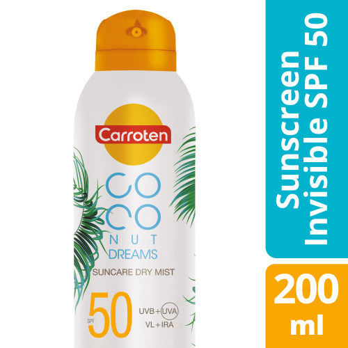 Carroten Coconut Dry Αντηλιακό Mist Σώματος SPF50 200ml