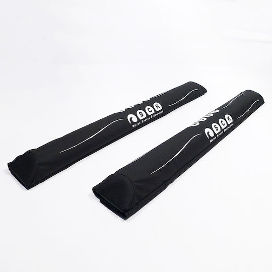 SCK Set of large cushions for Aero roof racks 32" in Black Color