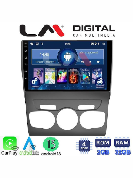 LM Digital Ηχοσύστημα Αυτοκινήτου για Citroen C4 / DS4 2011-2019 (Bluetooth/USB/WiFi/GPS/Apple-Carplay/Android-Auto) με Οθόνη Αφής 10.1"