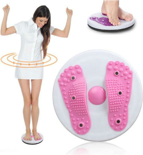 Waist Twister Balance Board Rosa 25,5x2,5cm