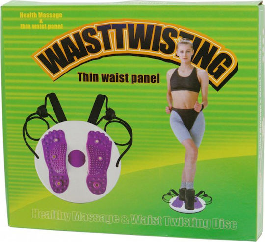 Waist Twister Balance Board Rosa 25,5x2,5cm