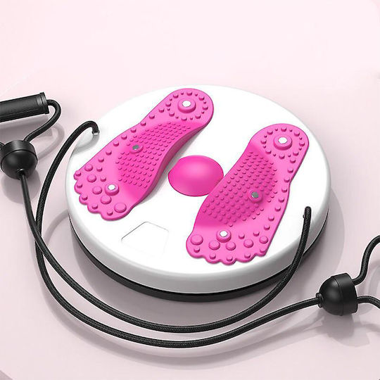 Waist Twister Balance Board Rosa 25,5x2,5cm