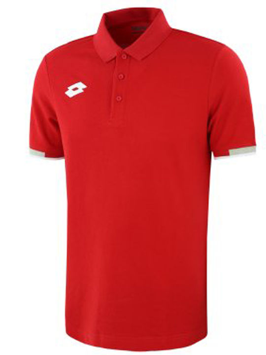 Lotto Kids Polo Short Sleeve Red