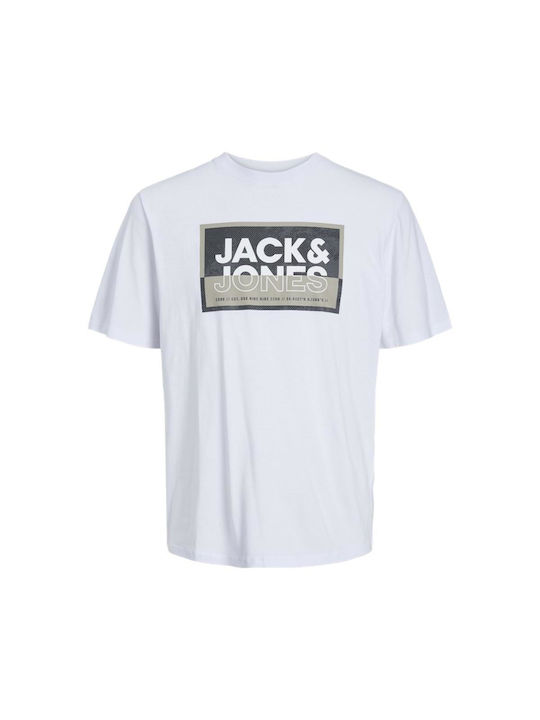 Jack & Jones Kinder-T-Shirt Weiß