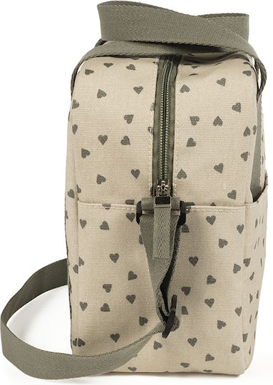 Insulated Baby Bag Poppy Olive Hearts Walking Mum 1120800344