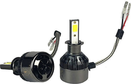 Auto Gs Lamps Car C12 H3 LED 6000K Cold White 12-24V 36W 2pcs