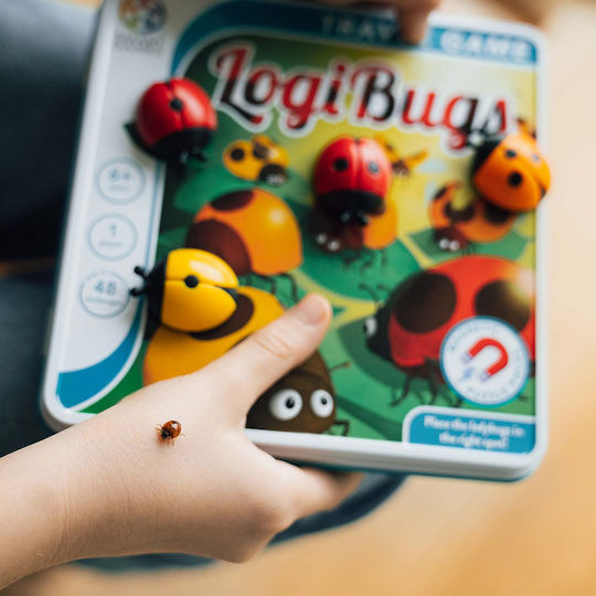 Επιτραπέζιο Παιχνίδι Πασχαλίτσες Logibugs για 1 Παίκτη 6+ Ετών (EN) Smart Games