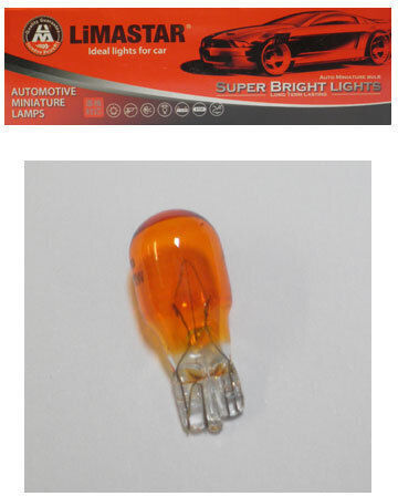 Limastar Λάμπα ΜΗΧΑΝΗΣ T13 LED Πορτοκαλί 12V 10W 1τμχ