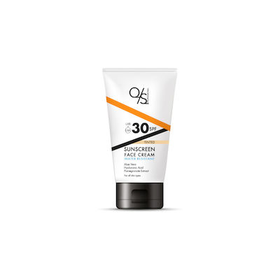 QS Professional Sonnenschutz Creme Für das Gesicht SPF30 mit Farbe 75ml