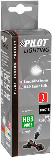 Lampa Lamps Car HID Xenon 8000K HB3 Xenon 8000K Cold White 12-24V 1pcs