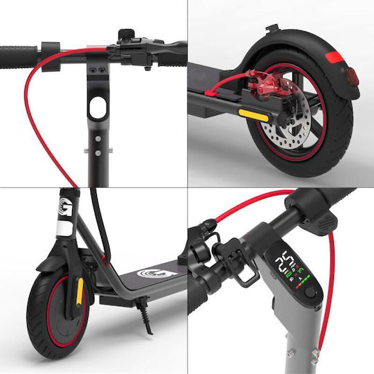 UrbanGlide RIDE 85 CITY Trotinetă Electrică cu Viteza Maximă 15km/h și Autonomie 15km în Culoarea Neagră