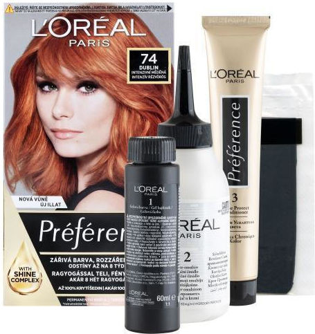 L'Oreal Paris Preference Βαφή Μαλλιών 74 Dublin