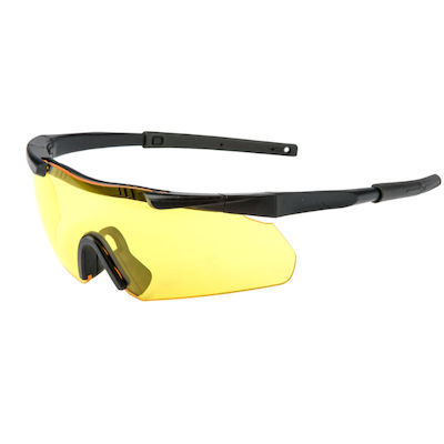 Opsmen Shooting Glasses Earmor S01 with UV Protection Yellow