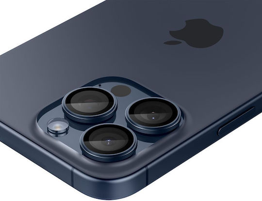 Spigen Optik Tr Ez Fit 2 Pack Протекция на камера Закалено стъкло iPhone 15 Pro 15 Pro Max