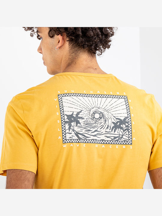 T-shirt Κίτρινο