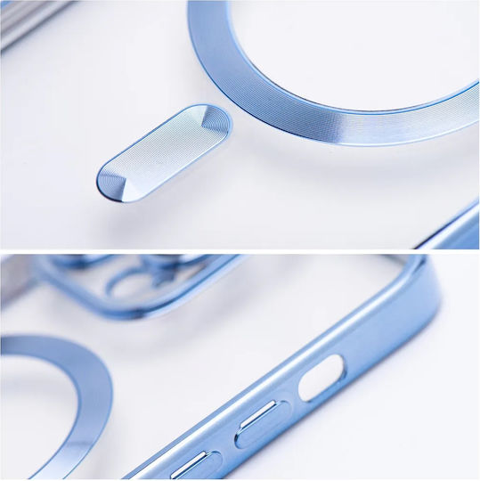 Tech-Protect Magshine Back Cover Σιλικόνης Sky Blue (iPhone 15)