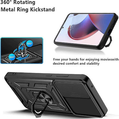 Techsuit Shield Back Cover Μαύρο (Motorola Edge 30 Ultra)