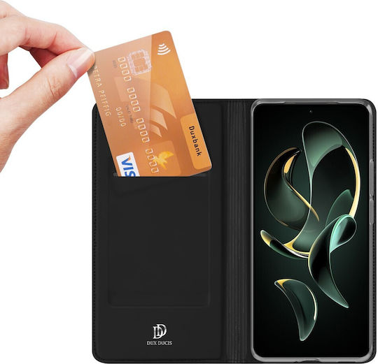 Dux Ducis Skin Pro Back Cover Δερματίνης / Σιλικόνης Μαγνητικό Μαύρο (Xiaomi 13T / 13T Pro)