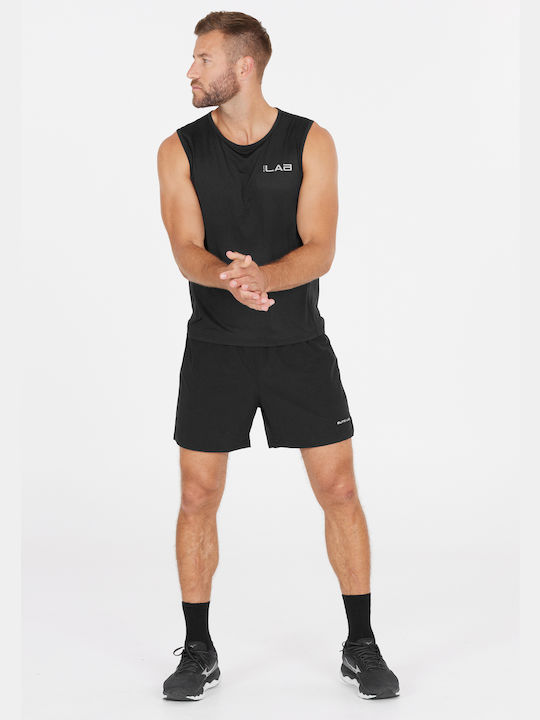 Elite Lab Men's Athletic Sleeveless Blouse Black