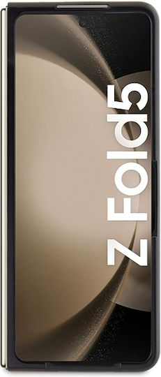 Karl Lagerfeld Saffiano Karl&choupette Pin Back Cover Πλαστικό Μαύρο (Galaxy Z Fold5)