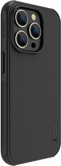 Nillkin Super Frosted Shield Pro Задна корица Пластмаса Черен (iPhone 14 Pro)