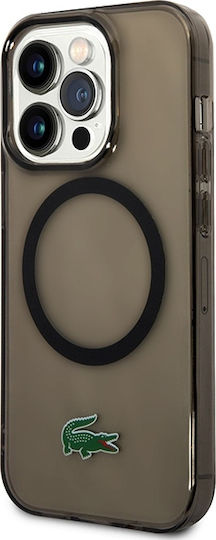 Lacoste Back Cover Plastic Black (iPhone 14 Pro Max)