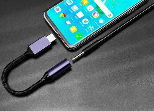 Kabeladapter Usb-c Mini Jack 3,5mm Aux Dac