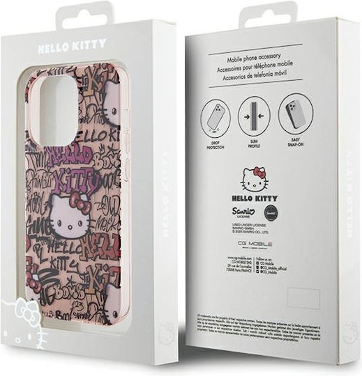 Hello Kitty Задна корица Пластмаса Розов (iPhone 14 Pro Max)