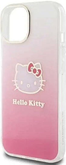 Hello Kitty Задна корица Пластмаса Розов (iPhone 15)