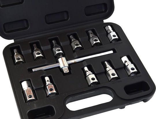 Oil Bath Wrench Kit 12 Pieces Plastic Box Geko G02710