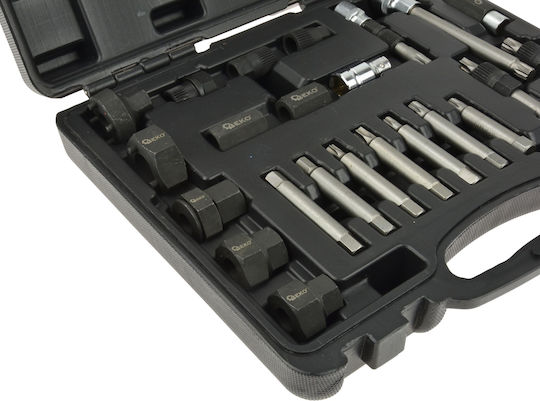 Alternator Assembly Disassembly Wrench Set Geko 22 Pieces