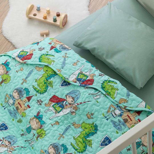 Borea Cotton Baby Quilt Knight Π-8 110x140cm Veraman
