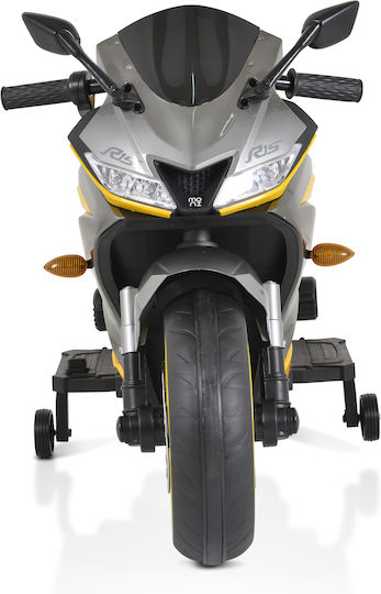 Kinder Motorrad Inspiriert BO Painting Elektroantrieb 12 Volt, 12V Gray