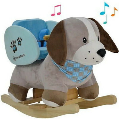 Bebe Stars Rocking Toy Dog for 7++ months With Sound Gray