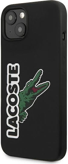 Lacoste Head Crocodile Back Cover Σιλικόνης Μαύρο (iPhone 13 mini)