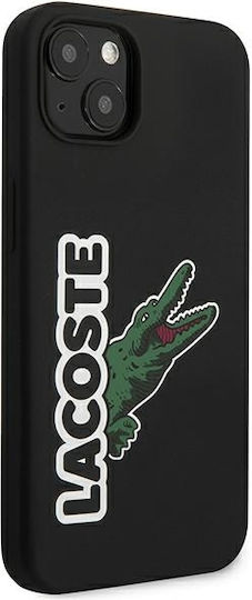 Lacoste Head Crocodile Back Cover Σιλικόνης Μαύρο (iPhone 13 mini)