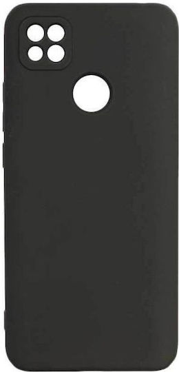 Back Cover Σιλικόνης Μαύρο (Redmi 9C)