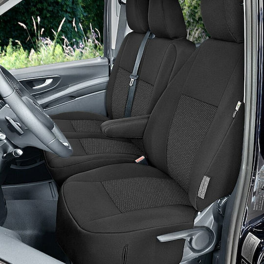 Tailor-made Front Seat Covers Mercedes Vito Iii W447 >2014 1+2 Seats