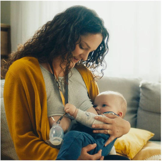 Medela Χειροκίνητο Μονό Θήλαστρο Χωρίς BPA Λευκό 100ml