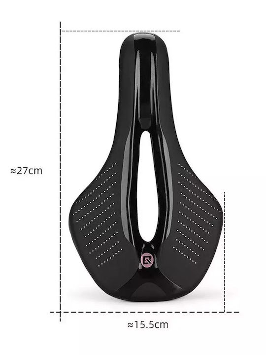 Rockbros Σέλα Ποδηλάτου Μαύρη 270 x 155 mm