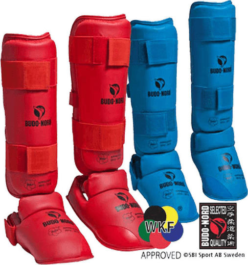 Tokaido WKF Approved Shin And Instep Protector Protectii pentru genunchi Adulți Albastru