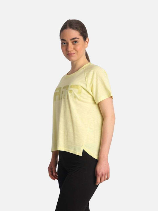 Paco Women's Regular Fit T-Shirt 2432044 Gelb