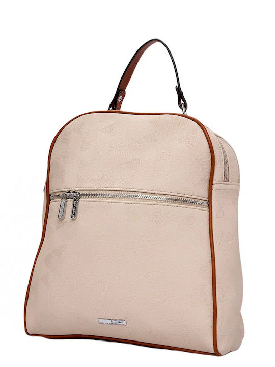 Women's Bag Backpack Beige