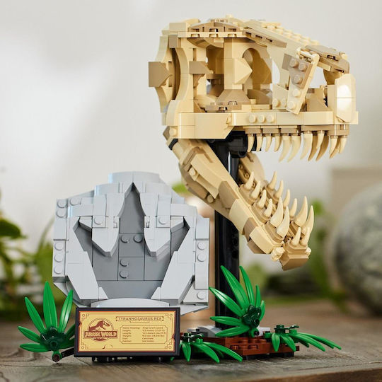 LEGO Jurassic World Dinosaur Fossils T Rex Skull for Ages 9+
