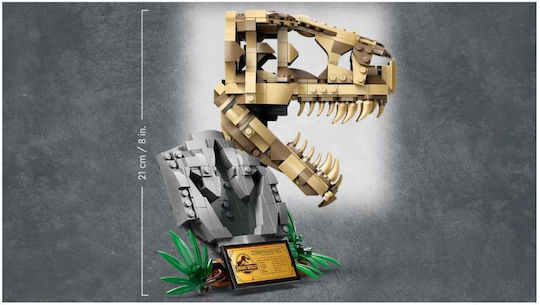 LEGO Jurassic World Dinosaur Fossils T Rex Skull for Ages 9+