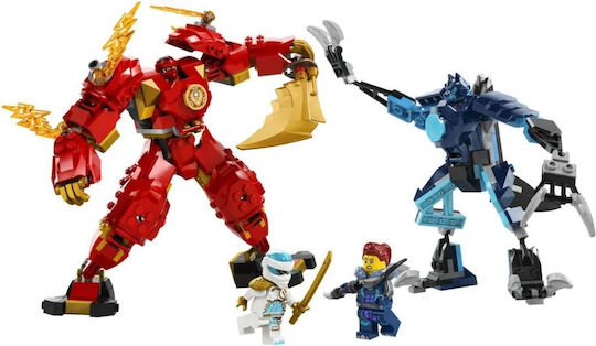 LEGO Ninjago Kai's Elemental Fire Mech for Ages 7+ 322 Pieces